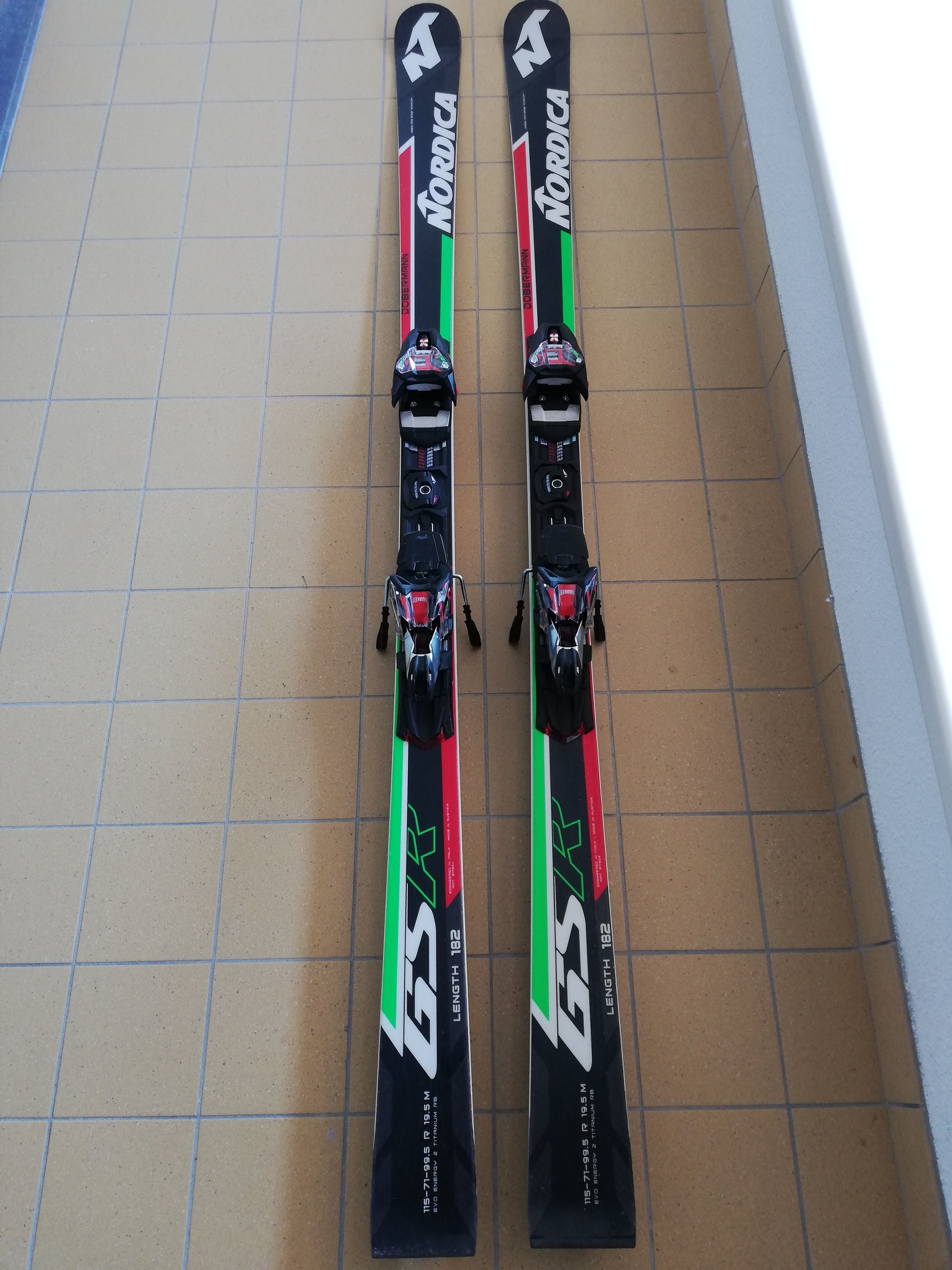 TK: Nordica Dobermann GSR RB Evo 182cm '16-'17