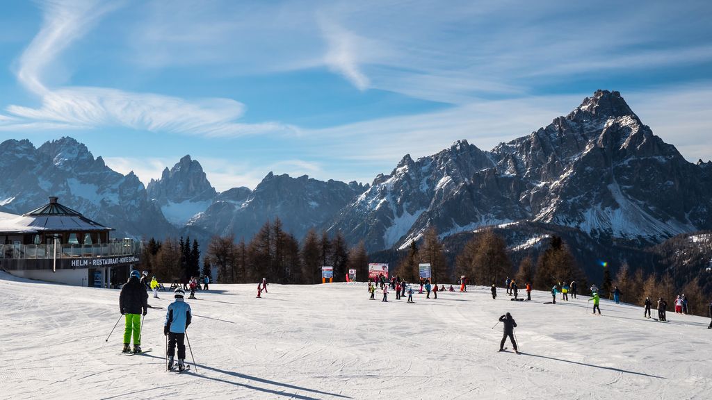 Drei Zinnen Dolomiten skigebied met 115km piste in Italië