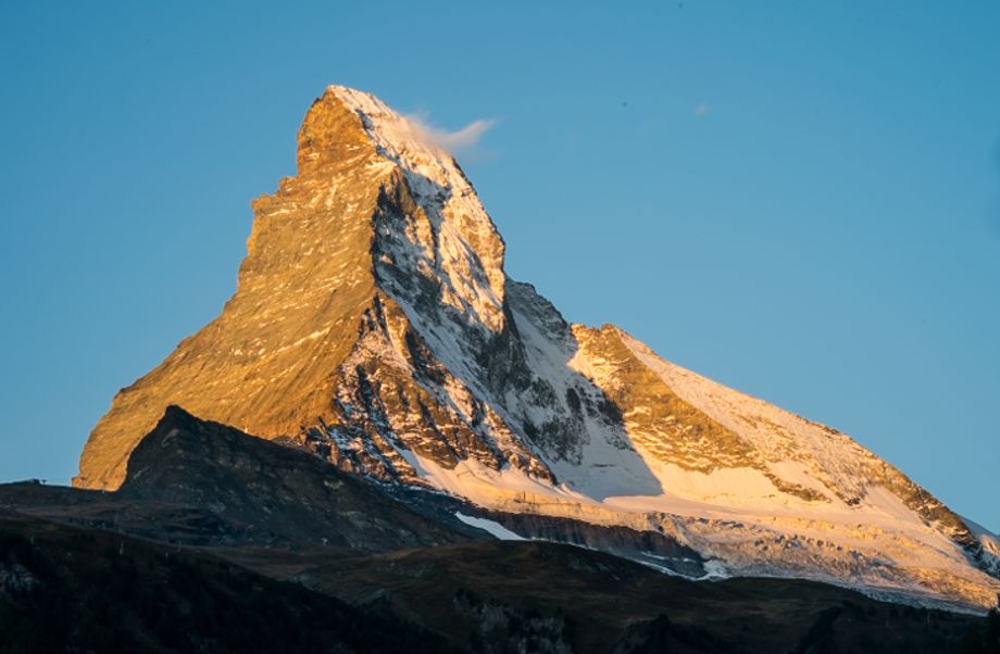 De Matterhorn boven Zermatt