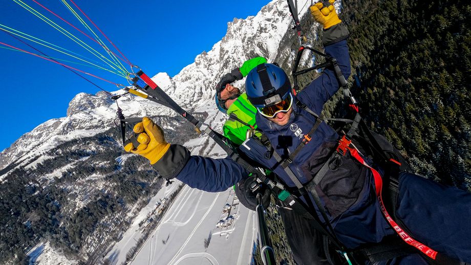 Werfenweng is een van dé paraglide hotspots in de Alpen