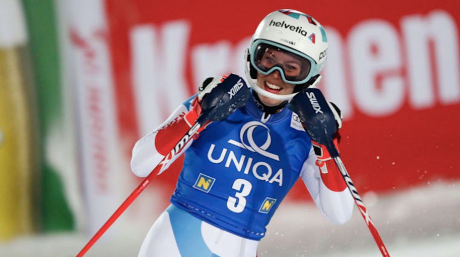 Gisin wint de World Cup slalom in Semmering