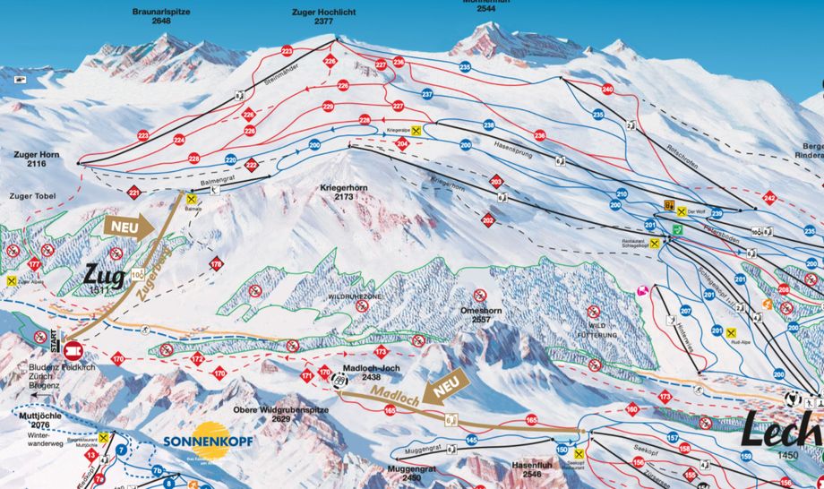 nieuwe liften ski arlberg