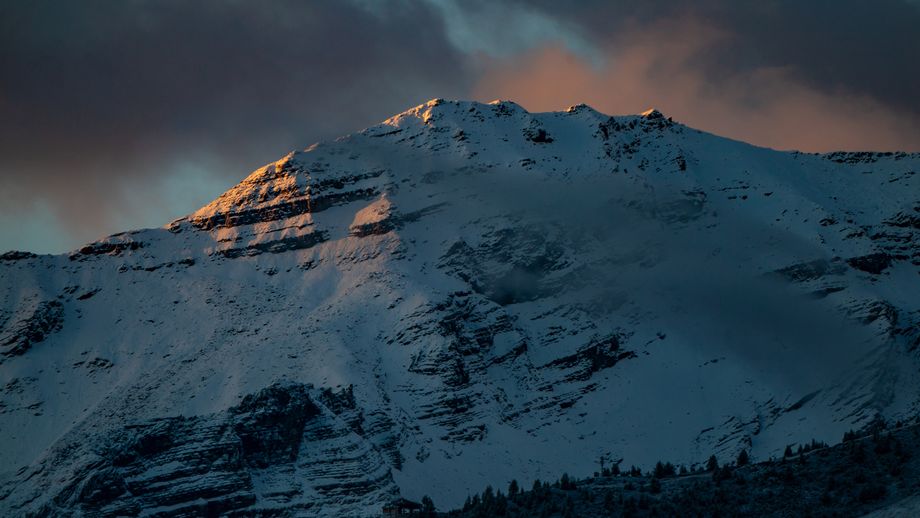 De Etoile de Dormilouise, een mooie en wilde toerskiberg in de winter