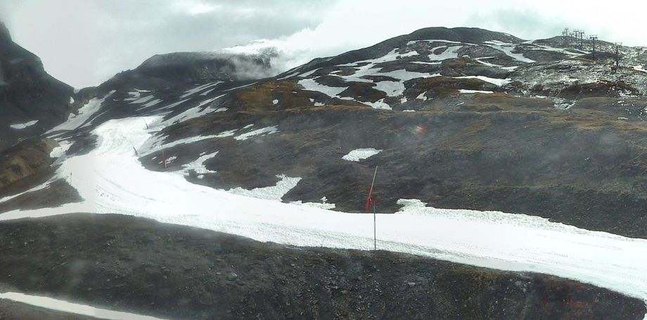 Webcambeeld van vandaag van de Pisailles gletsjer