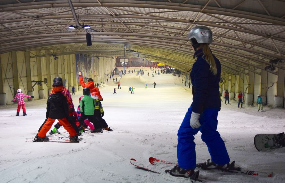 De skihal in Amsterdam krijgt de komende tijd een heel andere aankleding