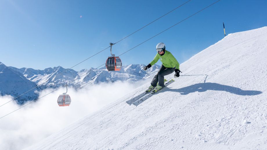 Een heerlijk uitgebreid skigebied. Foto: Gasteinertal Tourismus - Christoph Oberschneider