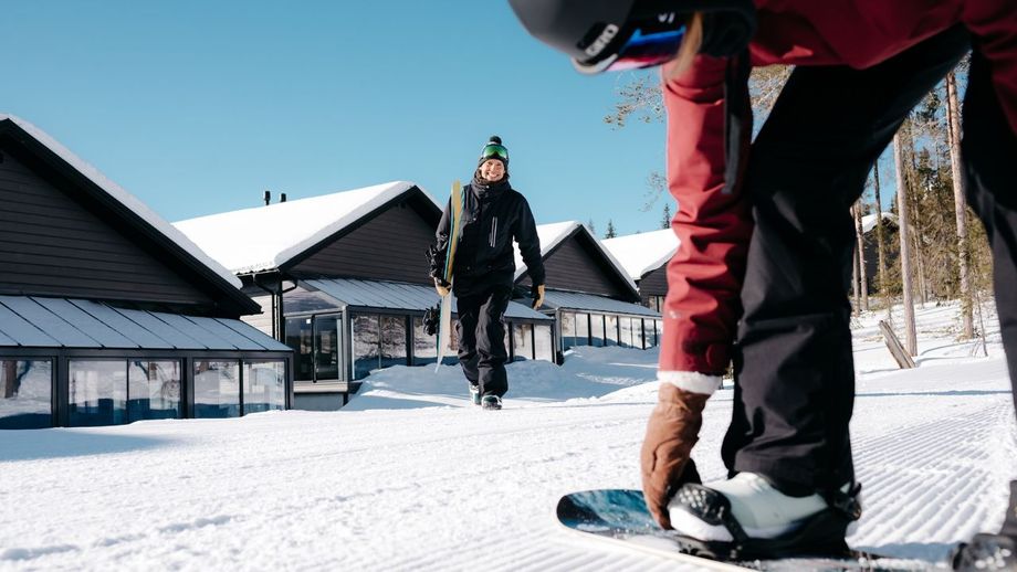 Kleinschalig en CO2-neutraal wintersporten in Pyhä.