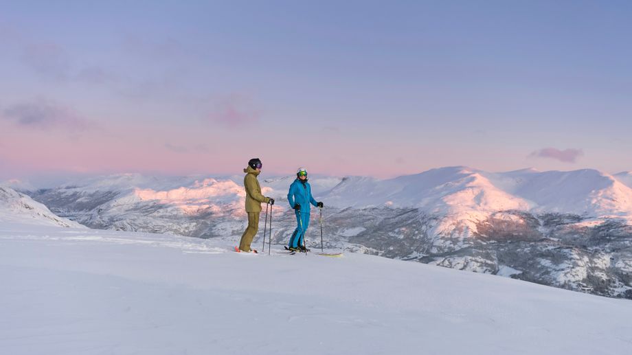 Ontdek de nog onontgonnen skigebieden van Noorwegen en Zweden.