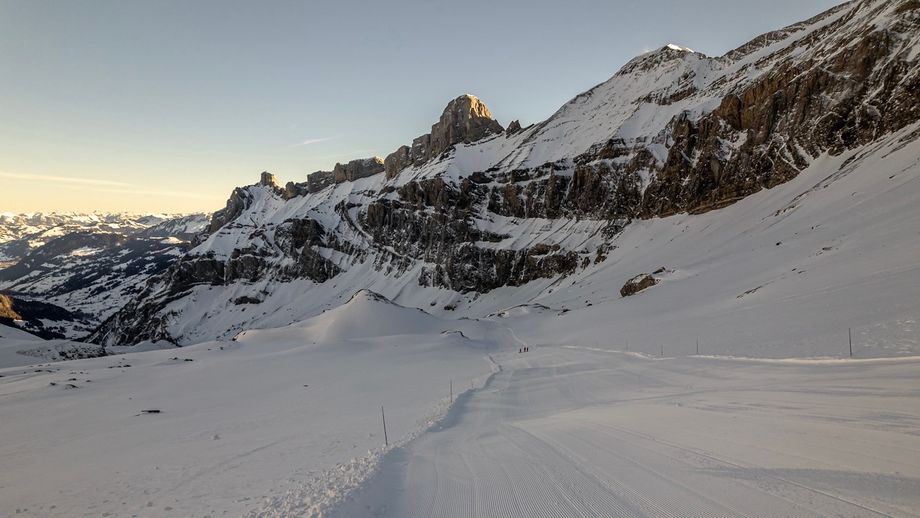 Het skigebied Les Diablerets in de Alpes Vaudoises