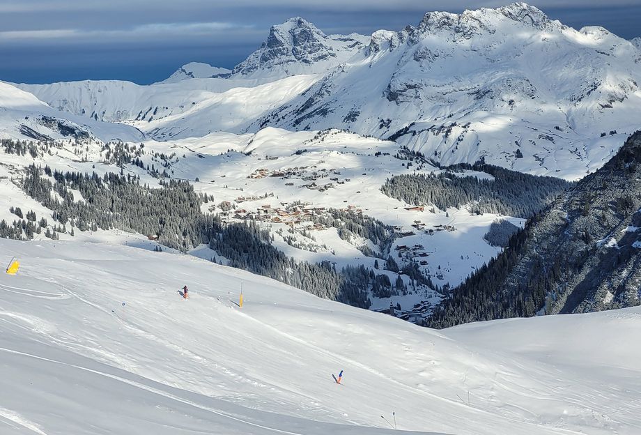 De pistes in Ski Arlberg liggen er al prima bij