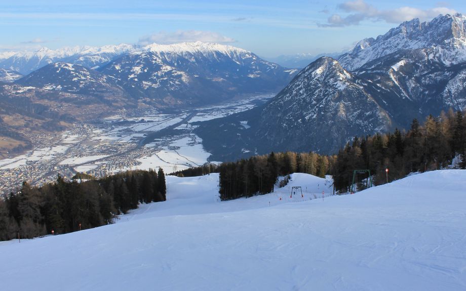Deze piste in het skigebiedje Hochstein wordt komende winter het domein van toerskiërs