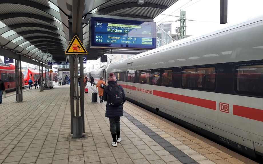 Deutschland drohen Zugstreiks, die auch Wintersportler betreffen