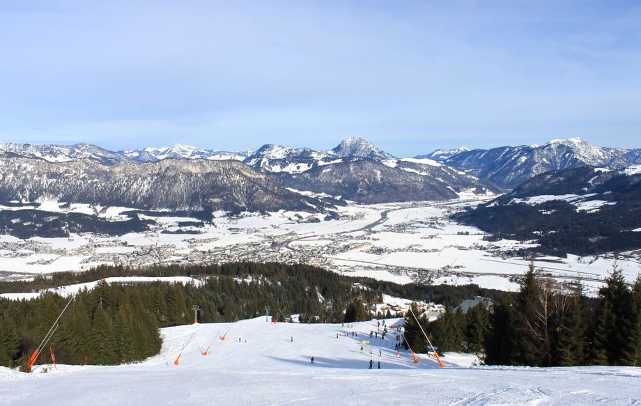 Het dal van St. Johann in Tirol ligt gunstig voor een bezoek aan meerdere skigebieden dankzij de SuperSkiCard