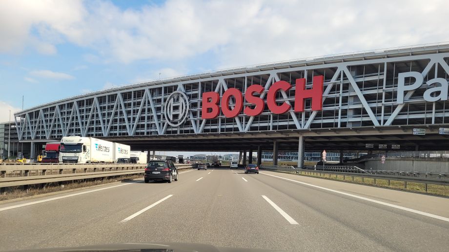 Bosch parkeerrgarage bij Stuttgart Airport