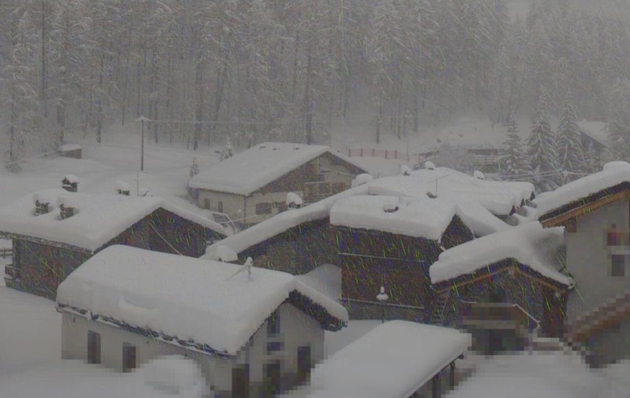 Opnieuw veel sneeuw in het Aostadal (Rhemes Notre Dame, ITA)