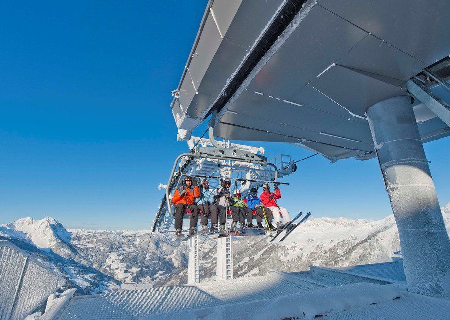 Skischaukel Dorfgastein Großarltal - Skigebiet Mit 67km Piste In Österreich