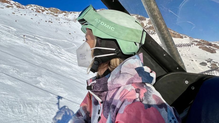 De beste te skiën een mondmasker! Wintersport weblog
