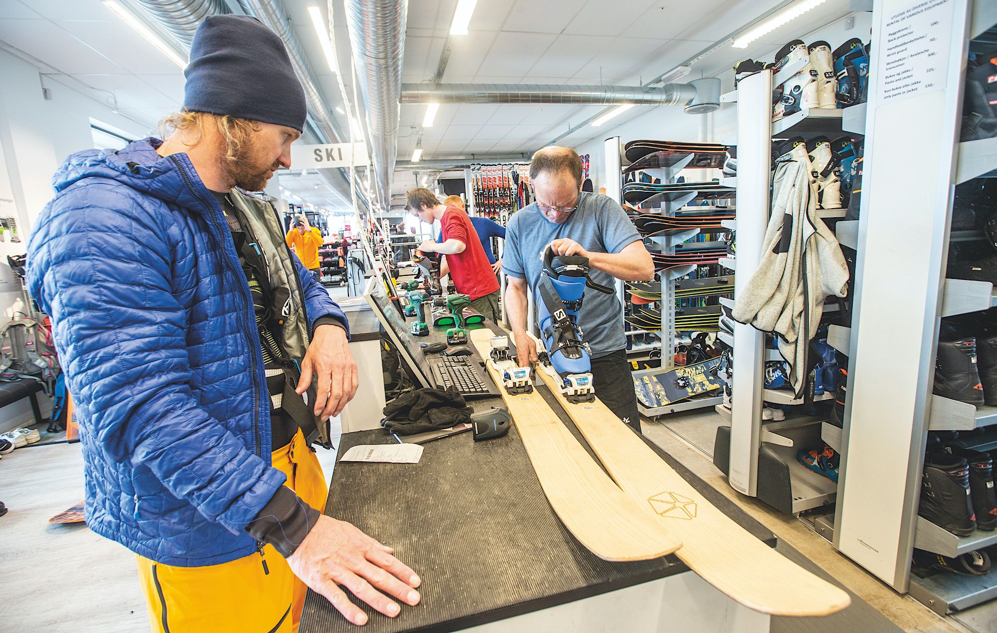 Roeispaan Mammoet val Wordt de skiwinkel overbodig? - Wintersport weblog