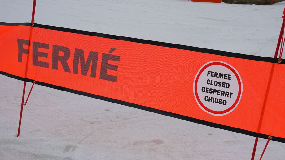 Franse skigebieden gesloten