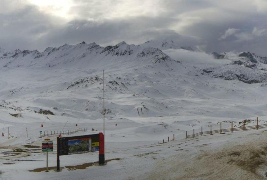 Tignes-Val d'Isere (F) kan enige sneeuw verwachten