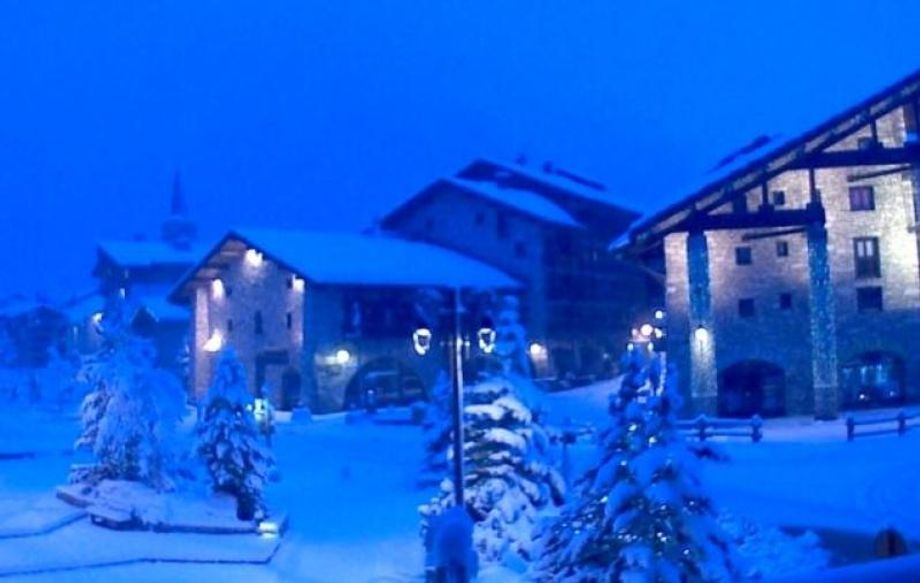 De Franse skiplaatsen moeten het van de sneeuw tussen nu en woensdag hebben, zoals hier Val d' Isere