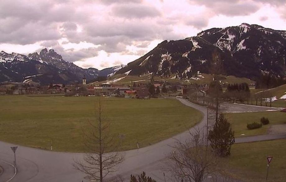 Het regende in Tannheim, Tirol