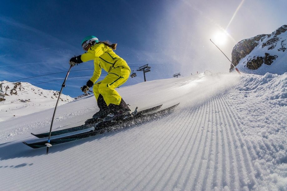 Goede grip met goed onderhouden ski's