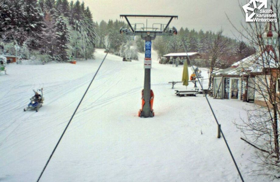 Volop sneeuw in Winterberg