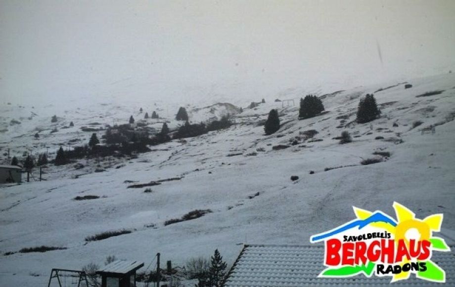 Radons, Zwitserland (1870m) zit al net in de sneeuw