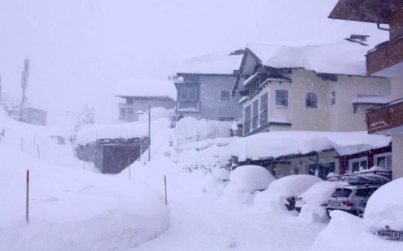 Obertauern op een sneeuwrijke dag (foto: FB Obertauern)