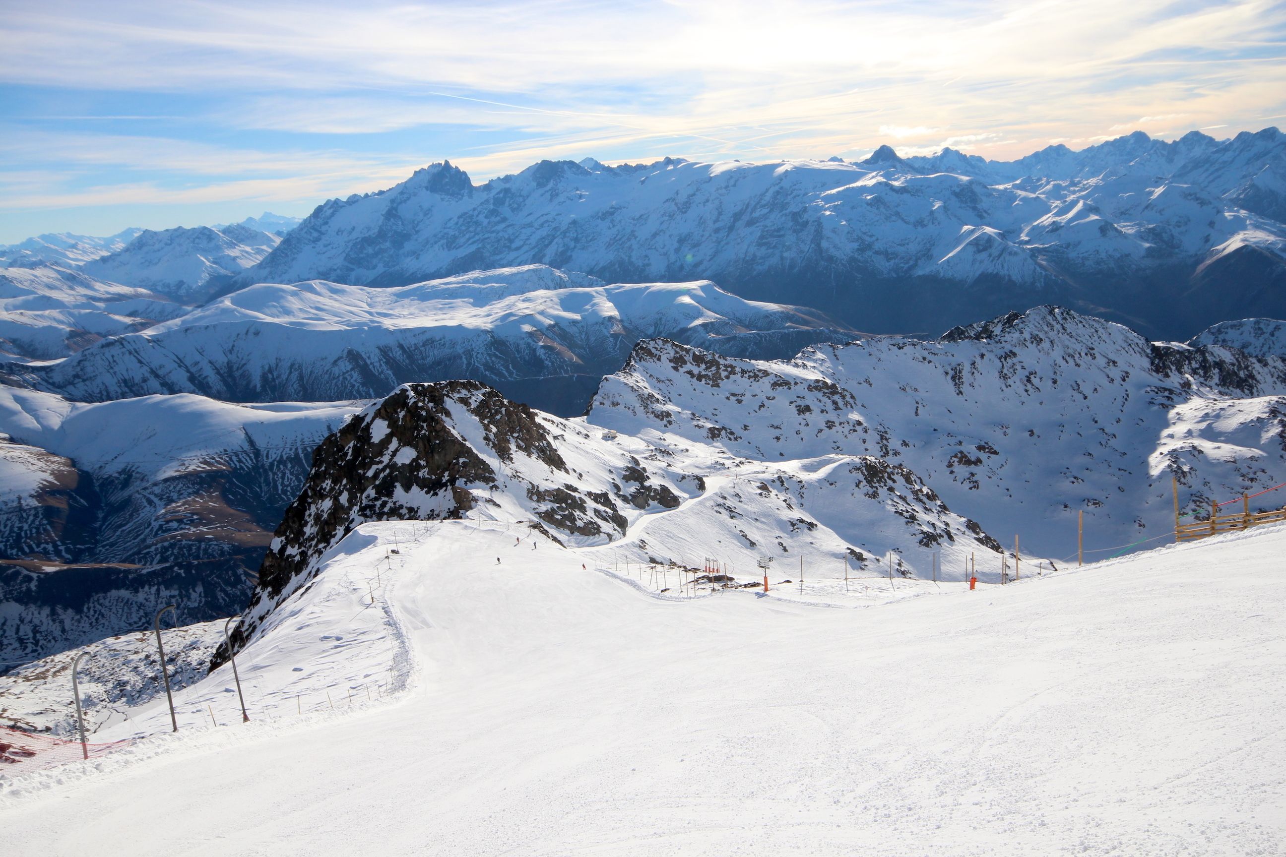 De hooggelegen Sarenne in Alpe d'Huez
