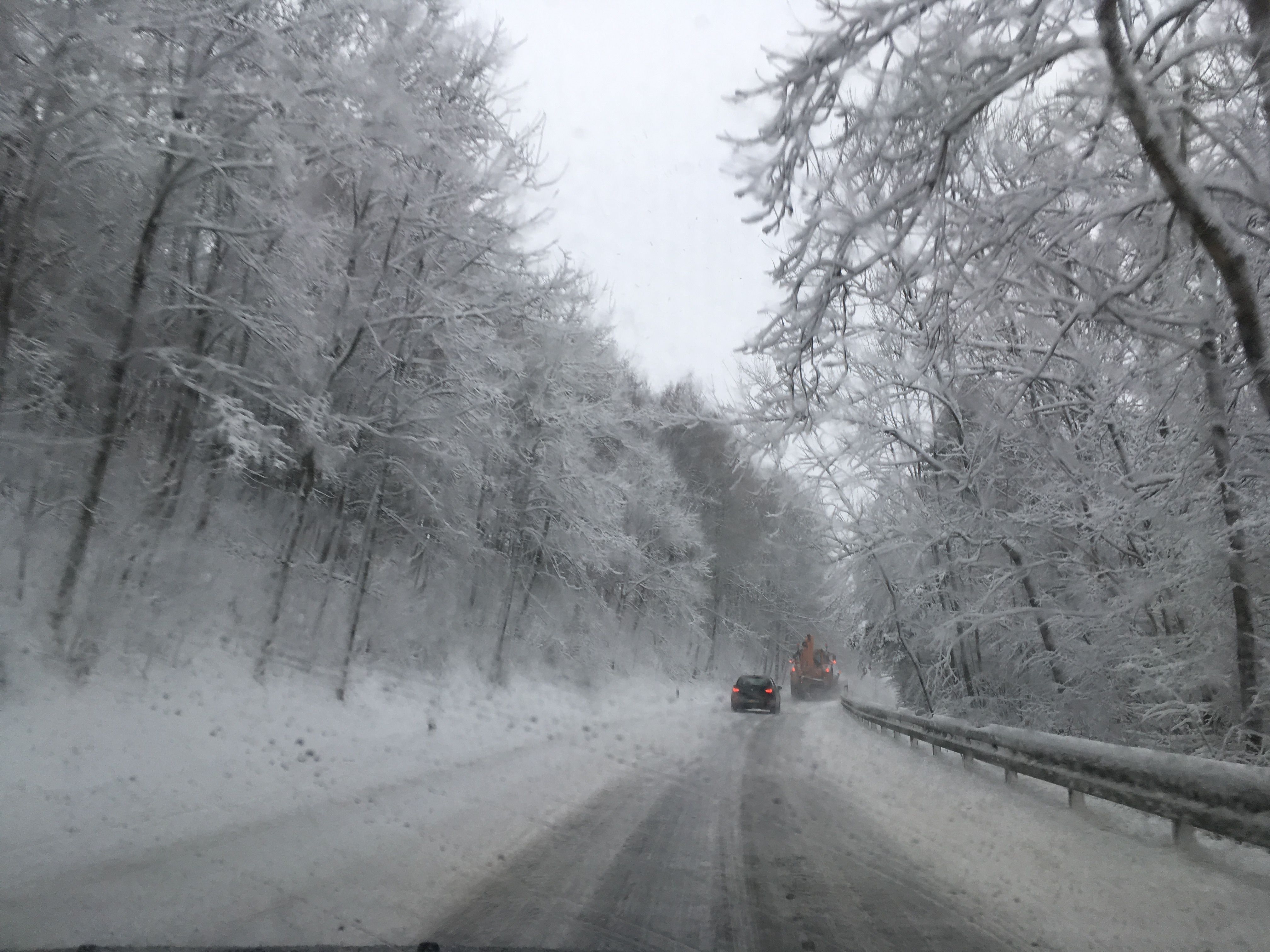 Prachtig winterwonderland onderweg naar Winterberg