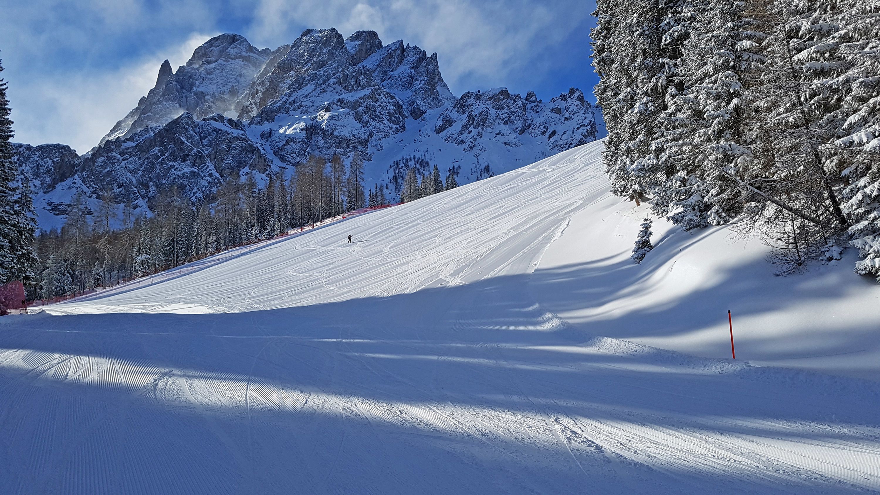 Kristy's favoriete skigebied: Drei Zinnen Dolomiten in Italië