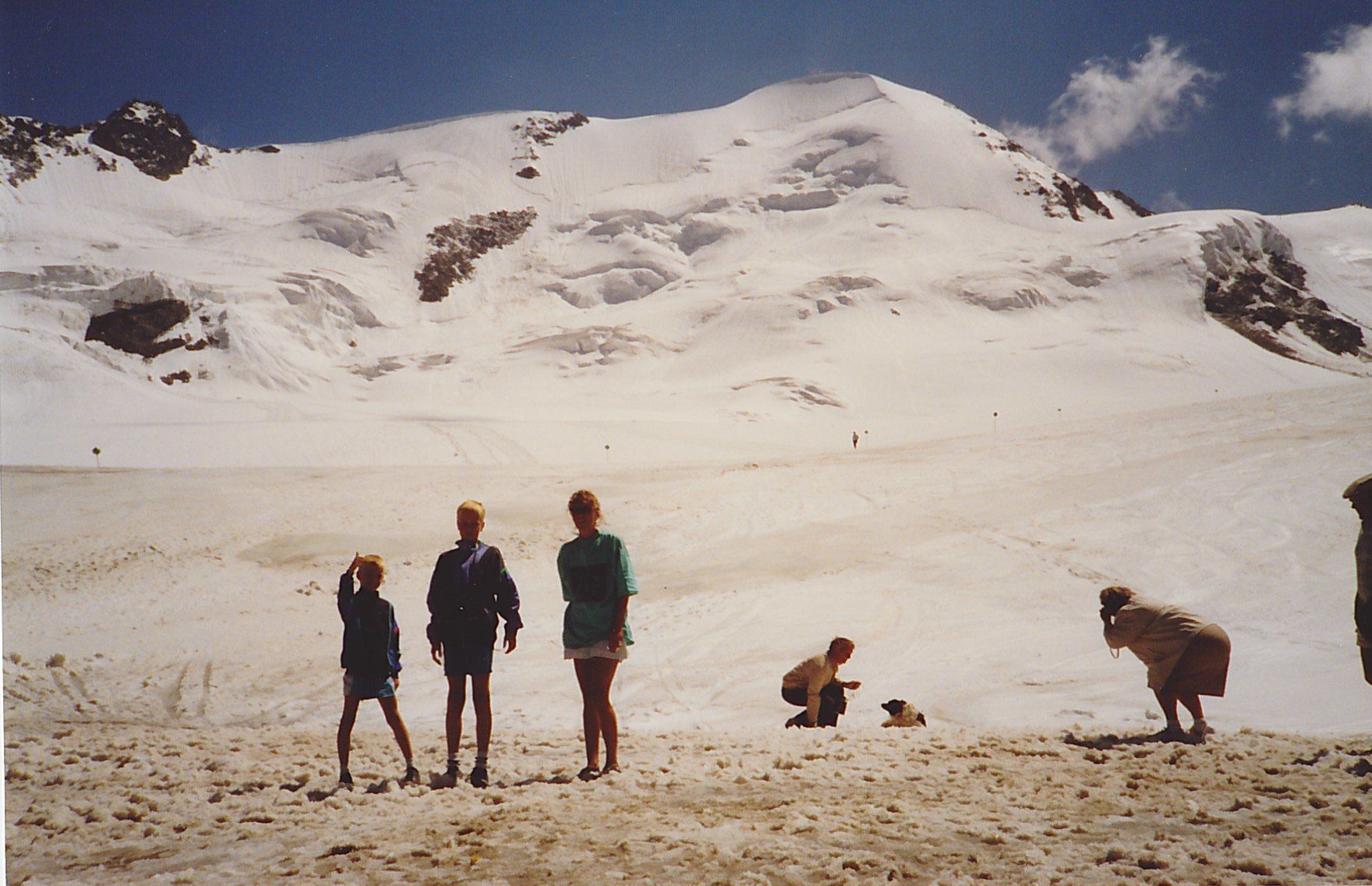 Kaunertaler Gletscher, juli 1989