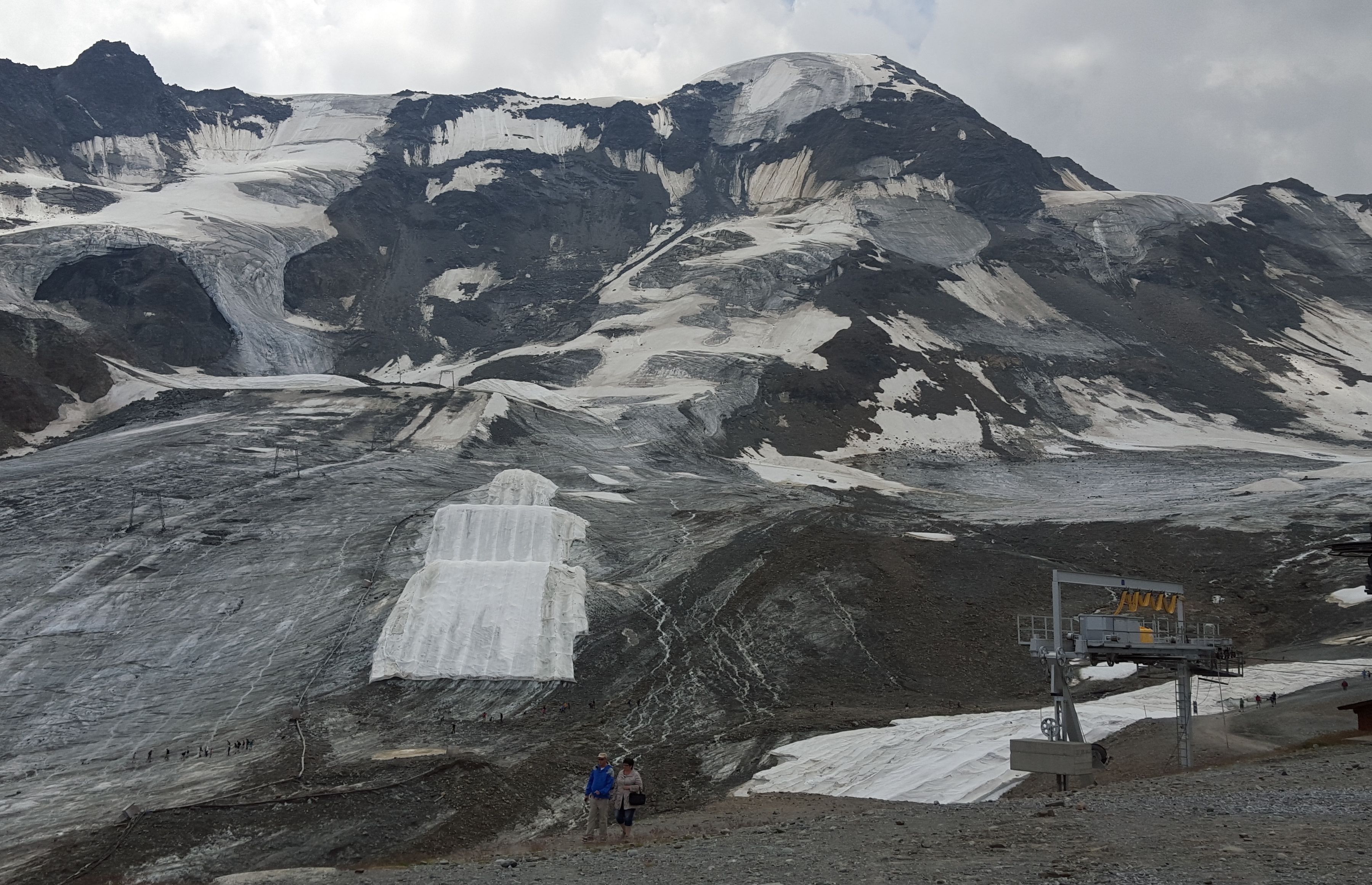 Dezelfde gletsjer in 2015