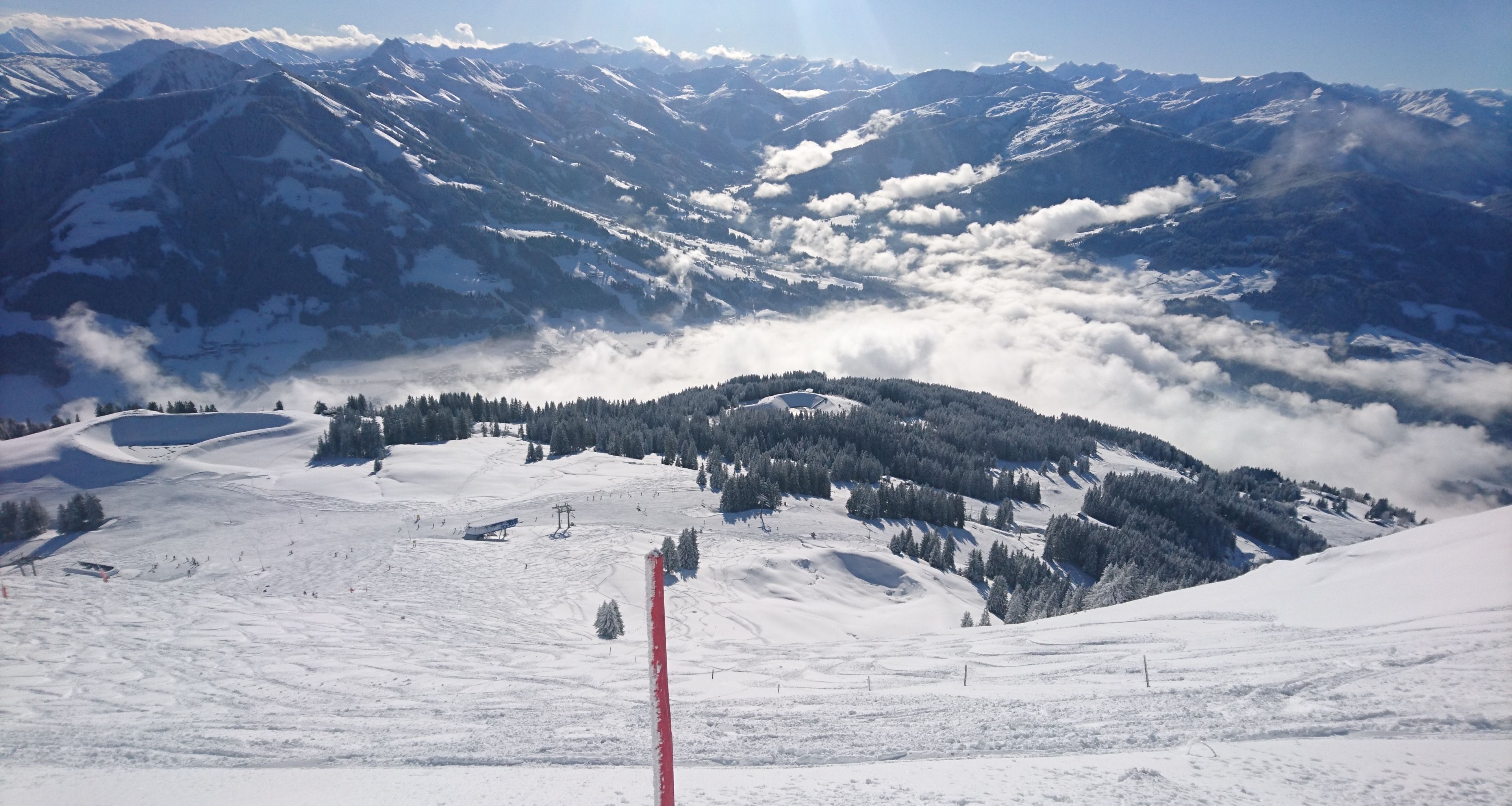 Skiwelt Wilder Kaiser - Brixental gisteren