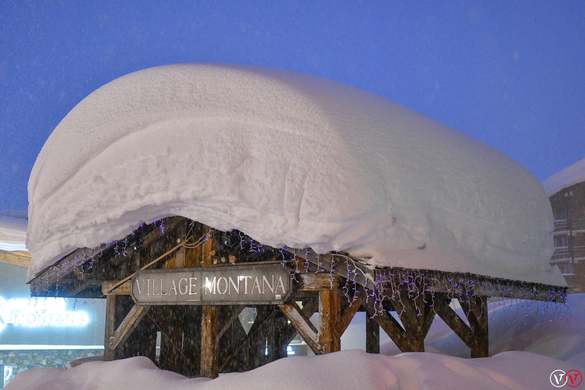 Heel veel verse sneeuw in Val Thorens op donderdagochtend