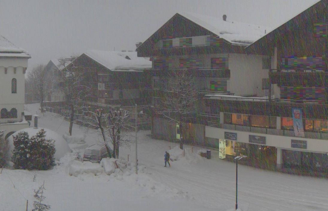 Sneeuwval vandaag in Seefeld (O)
