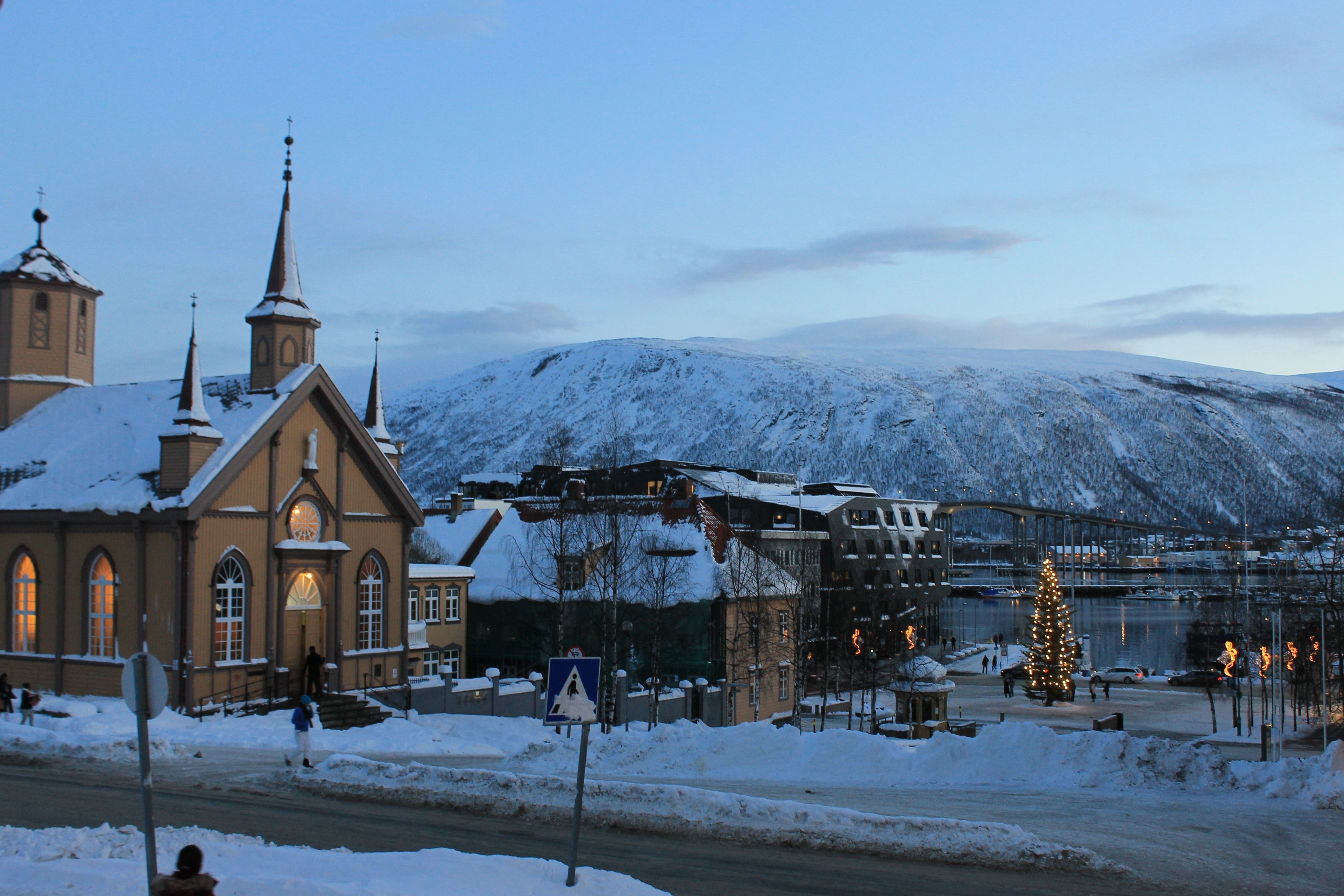 De stad Tromsø