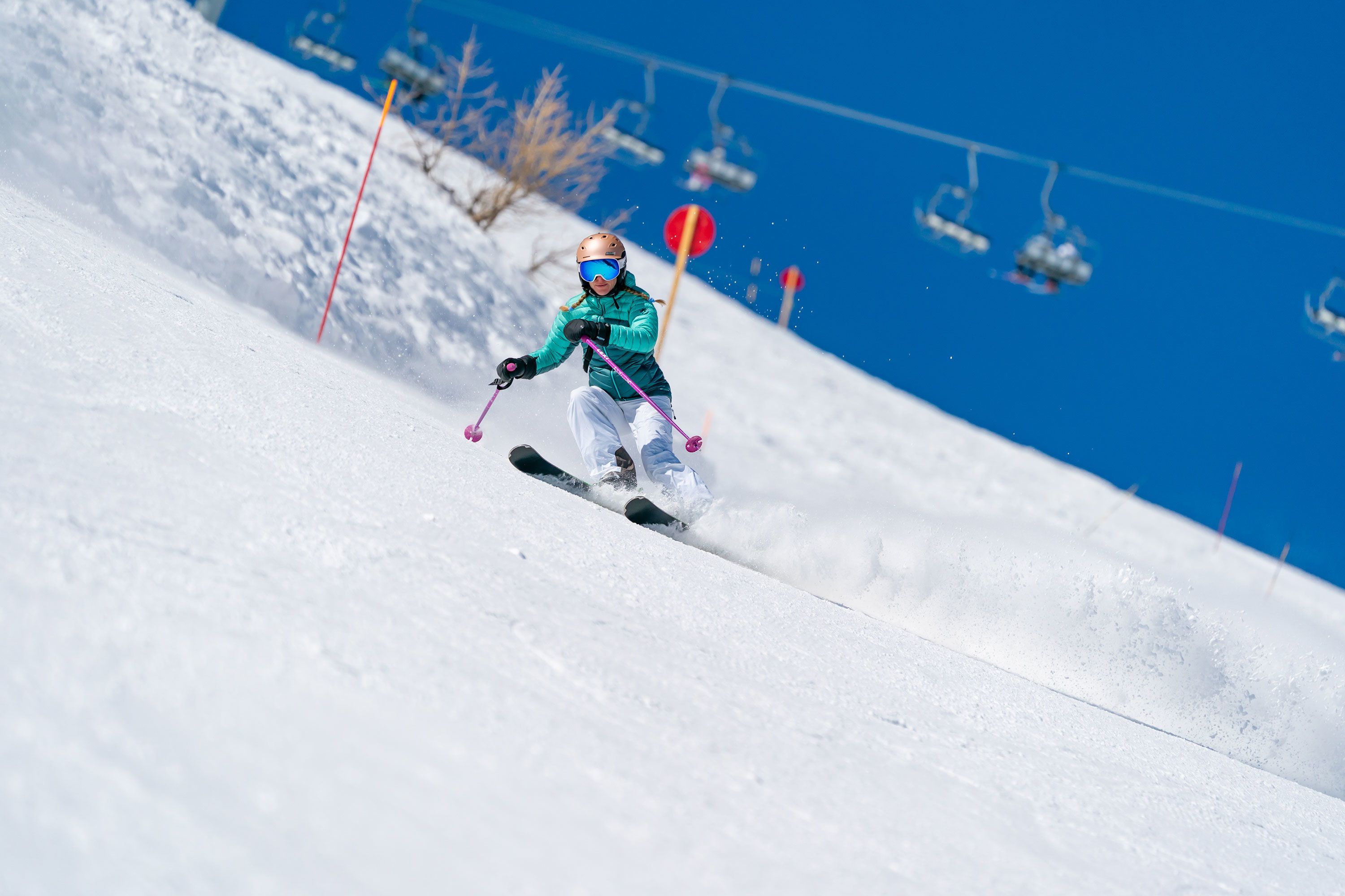 En natuurlijk is het skiën zelf heerlijk!