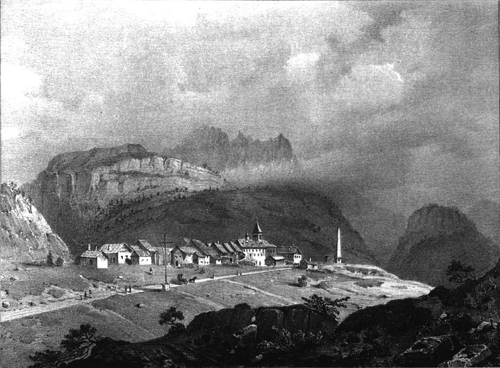 Montgenèvre begin 1800