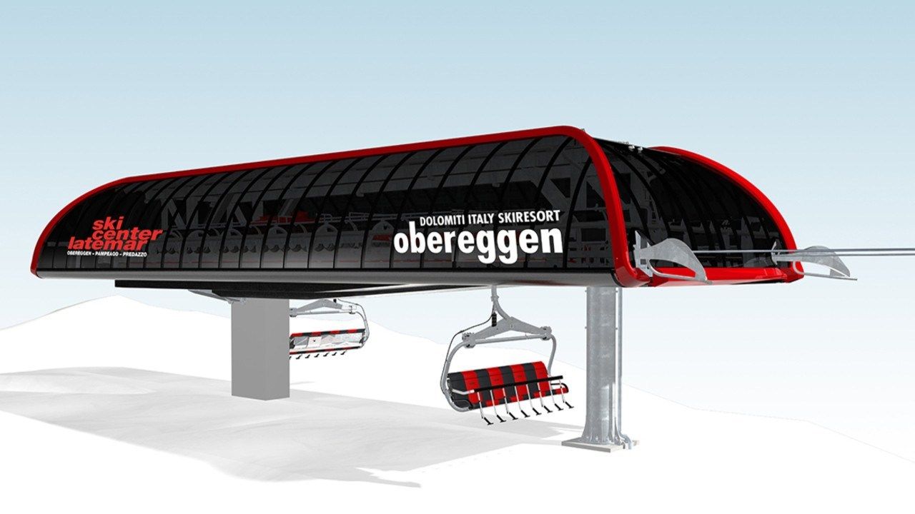 De nieuwe Reiterjoch stoeltjeslift in Obereggen (belviveremedia.com)
