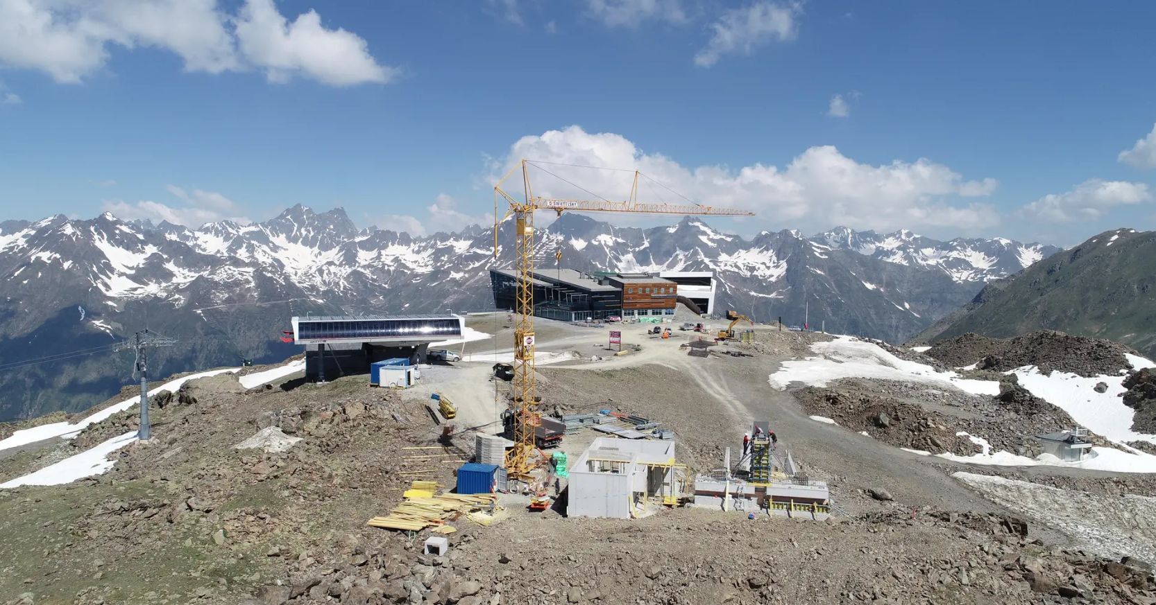 Het bergstation van de nieuwe Velilleck op de Pardatschgrat (ischgl.com)
