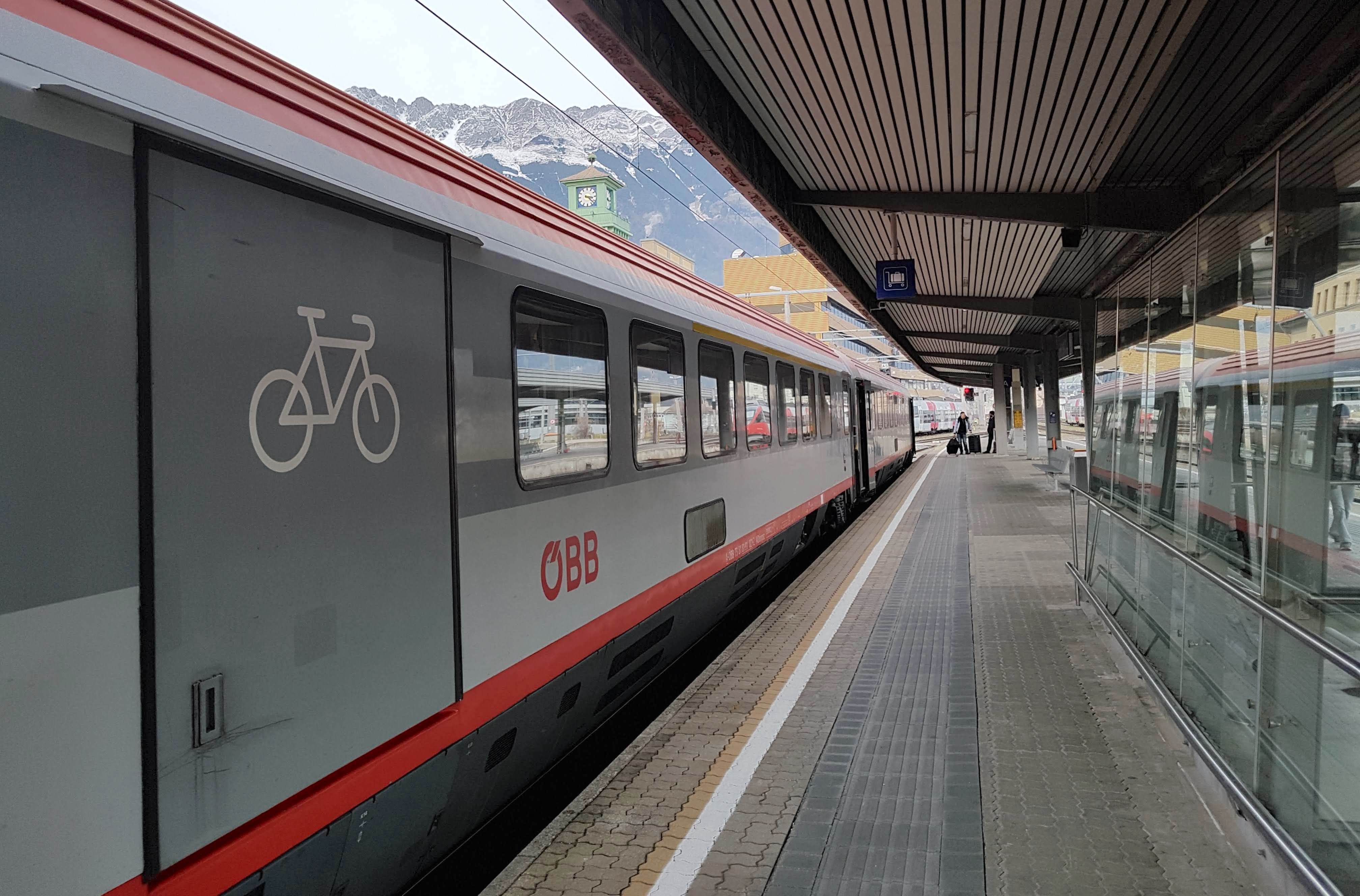 Het station van Innsbruck
