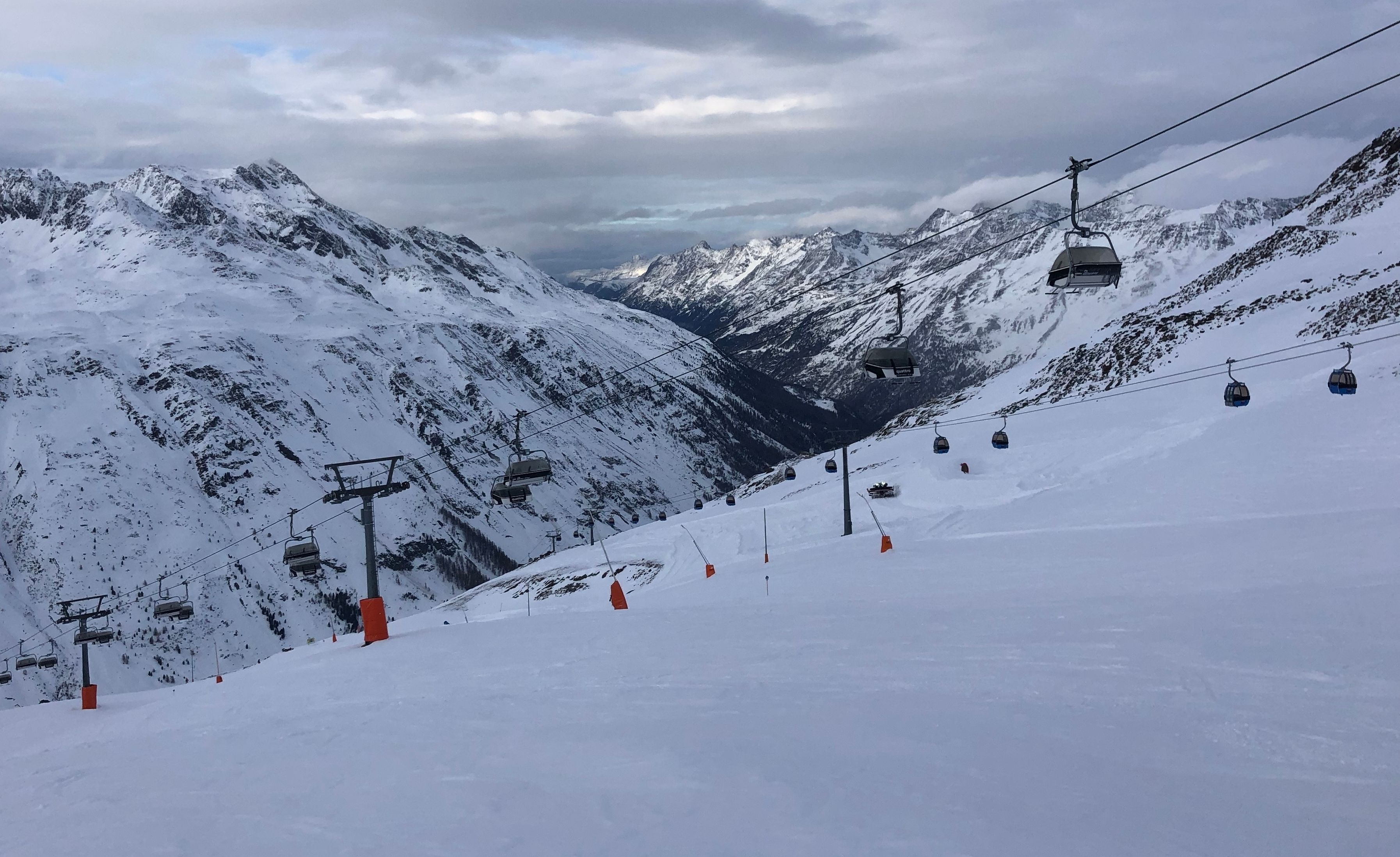 Hochgurgl gisteren, een van de skigebieden die al open zijn (via weerfoto-topic)