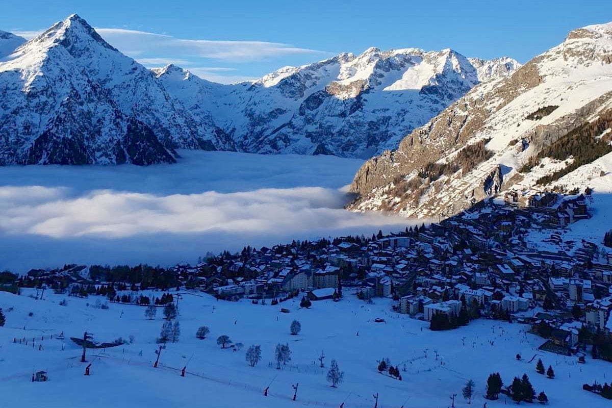 Les Deux Alpes (F), weerfoto)